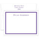 Triple Thick Santa Monica Flat Note Cards - Raised Ink Image 3 of 3